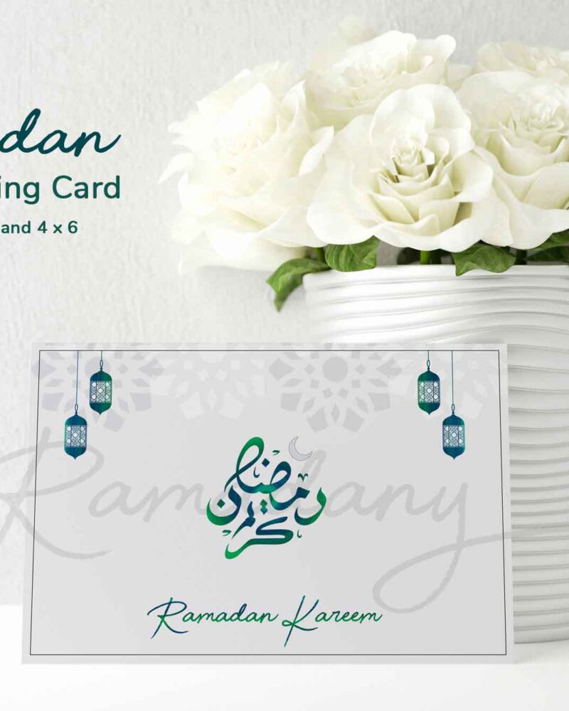 Ramadan Greeting Card Original